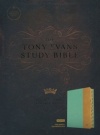 CSB Tony Evans Study Bible Teal/Earth (indexed)